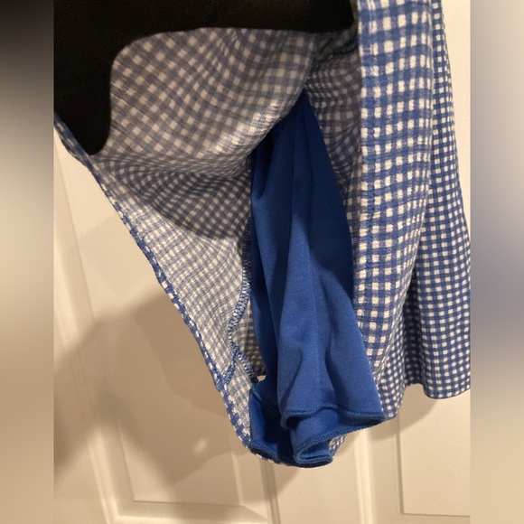 Everly Plaid Romper S - Picture 10 of 13